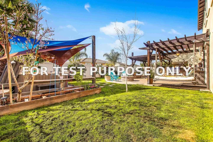 Demo/Test Data 30111 Redding Ave, Murrieta, Ca 92563