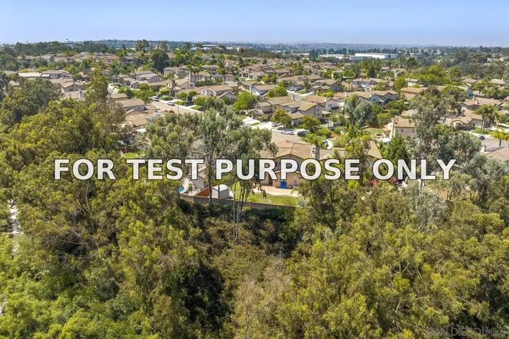 Demo/Test Data 723 Dry Creek Drive, Chula Vista, Ca 91914
