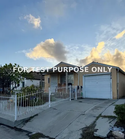 Demo/Test Data 51st St, San Diego, Ca 92115
