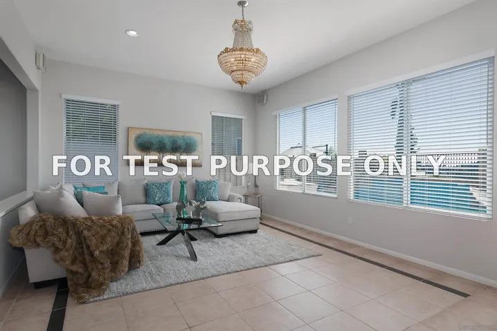 Demo/Test Data 12692 Belle Fleur Way, San Diego, Ca 92128