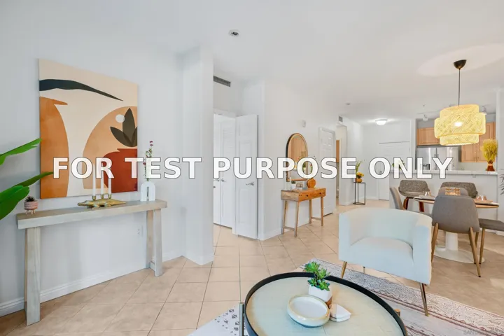 Demo/Test Data 1601 India St Unit 116, San Diego, Ca 92101