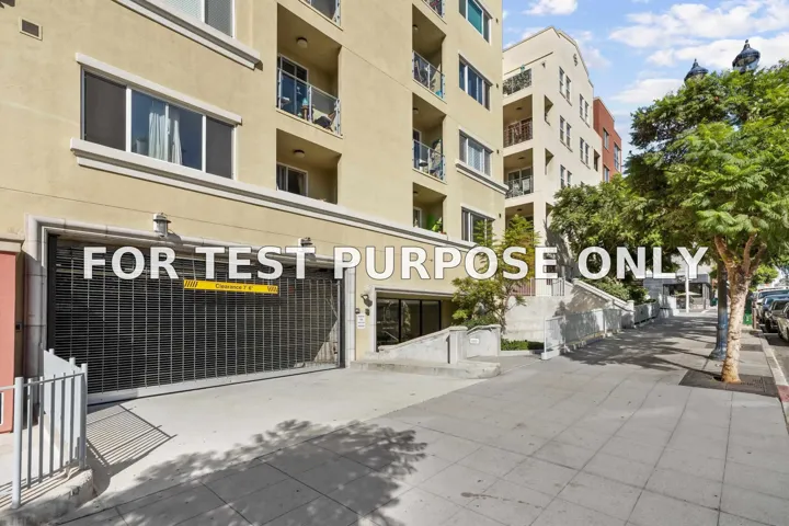 Demo/Test Data 1601 India St Unit 116, San Diego, Ca 92101