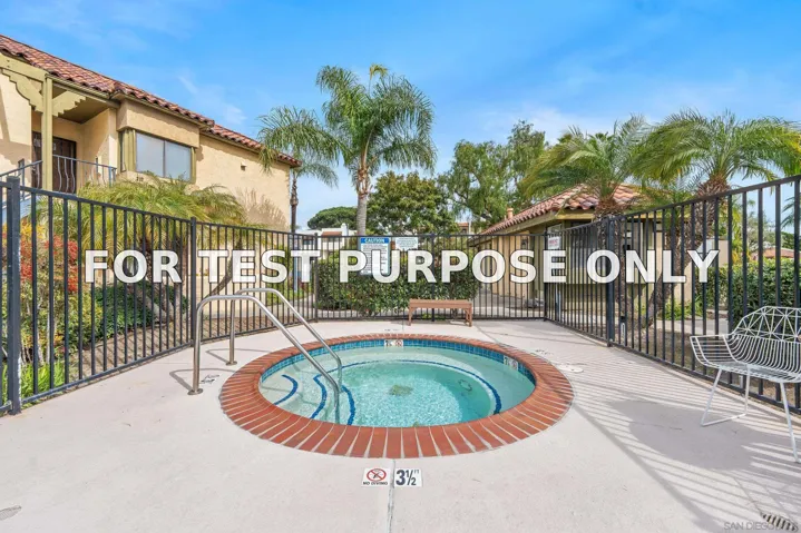Demo/Test Data 7320 Park Ridge Blvd Unit 216, San Diego, Ca 92120