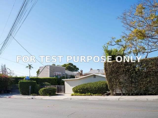 Demo/Test Data 000 Olivet Street Unit A, La Jolla, Ca 92037