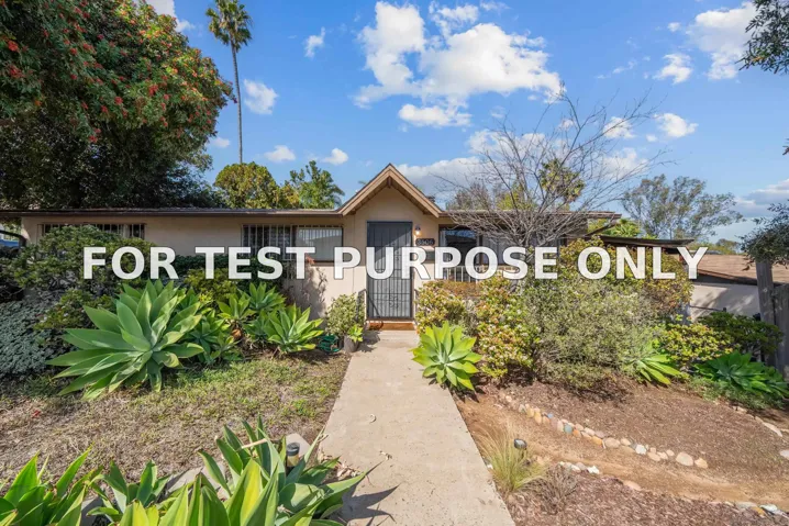 Demo/Test Data 3606-3612 Maple St, San Diego, Ca 92104