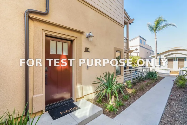 Demo/Test Data 811 Kennebeck Ct, San Diego, Ca 92109