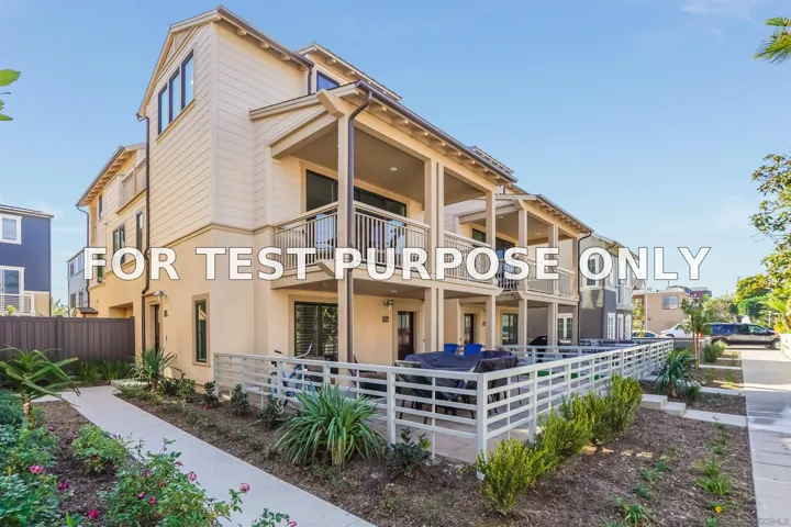 Demo/Test Data 811 Kennebeck Ct, San Diego, Ca 92109