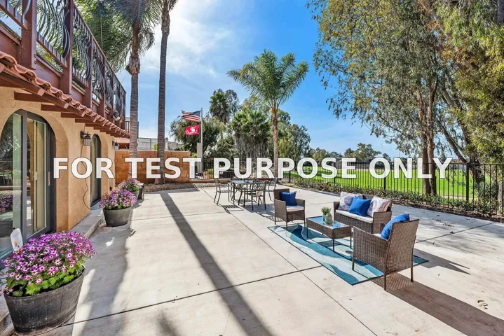 Demo/Test Data 13134 Cayote, San Diego, Ca 92129