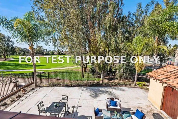 Demo/Test Data 13134 Cayote, San Diego, Ca 92129
