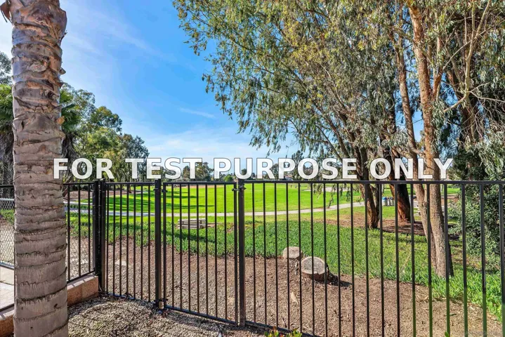 Demo/Test Data 13134 Cayote, San Diego, Ca 92129