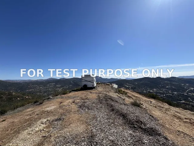 Demo/Test Data 15108 Skyline Truck Trl Unit 25, Jamul, Ca 91935