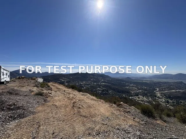 Demo/Test Data 15108 Skyline Truck Trl Unit 25, Jamul, Ca 91935