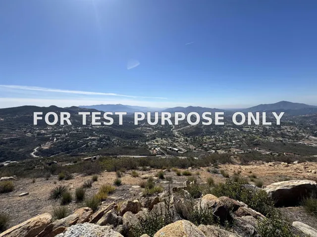 Demo/Test Data 15108 Skyline Truck Trl Unit 25, Jamul, Ca 91935