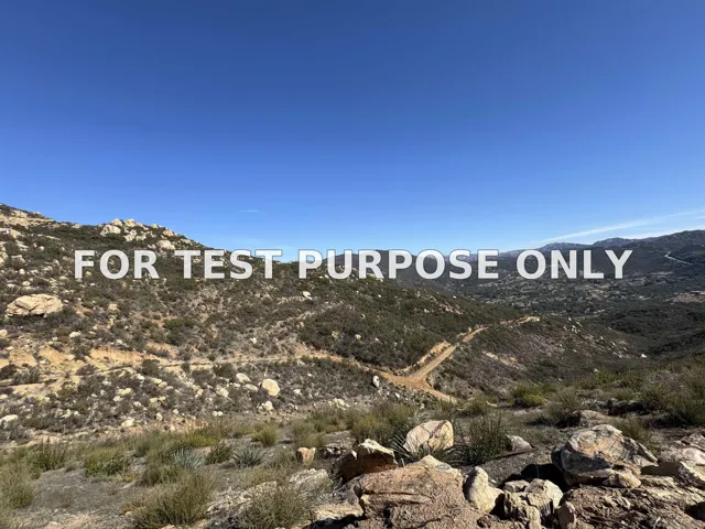 Demo/Test Data 15108 Skyline Truck Trl Unit 25, Jamul, Ca 91935