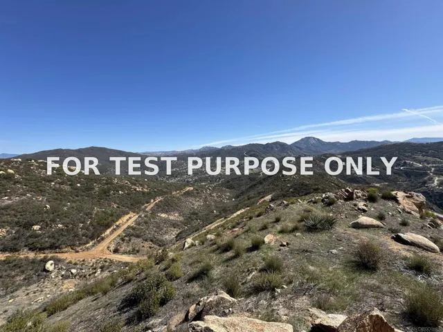 Demo/Test Data 15108 Skyline Truck Trl Unit 25, Jamul, Ca 91935