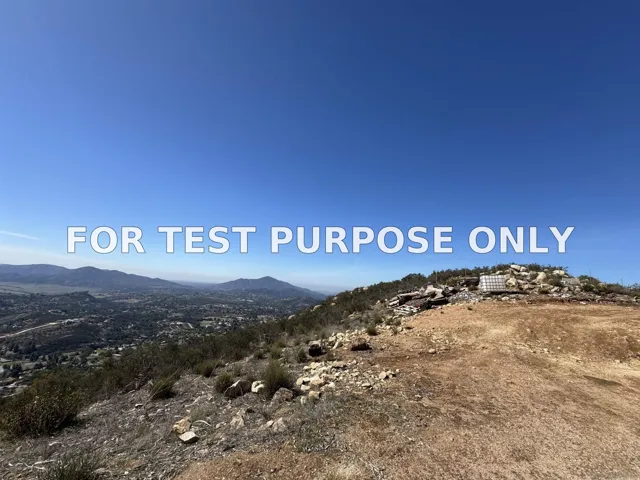 Demo/Test Data 15108 Skyline Truck Trl Unit 25, Jamul, Ca 91935