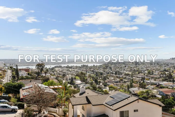 Demo/Test Data 1408 Coronado Ave. Unit 23, Spring Valley, Ca 91977