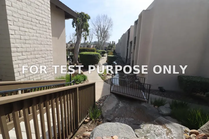 Demo/Test Data 5350 Baltimore Drive Unit Unit 47, La Mesa, Ca 91942