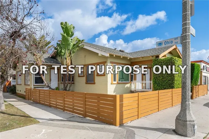 Demo/Test Data 2703 7th Street, Long Beach, Ca 90804