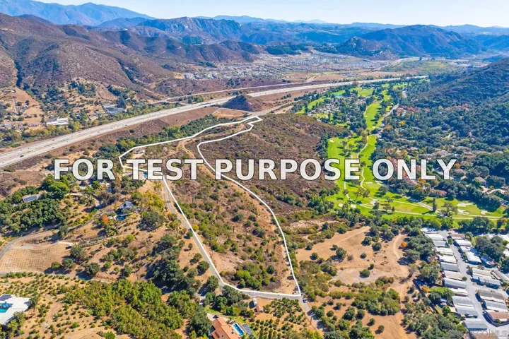 Demo/Test Data 0 Vista Valle Camino Unit #0, Fallbrook, Ca 92028