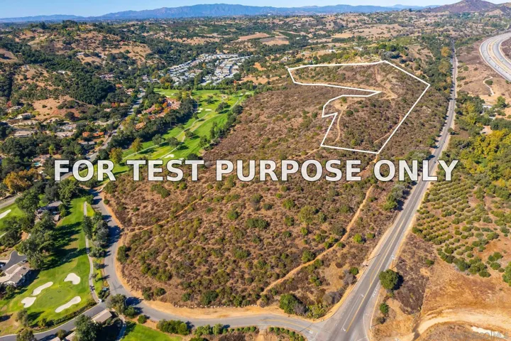 Demo/Test Data 0 Vista Valle Camino Unit #0, Fallbrook, Ca 92028