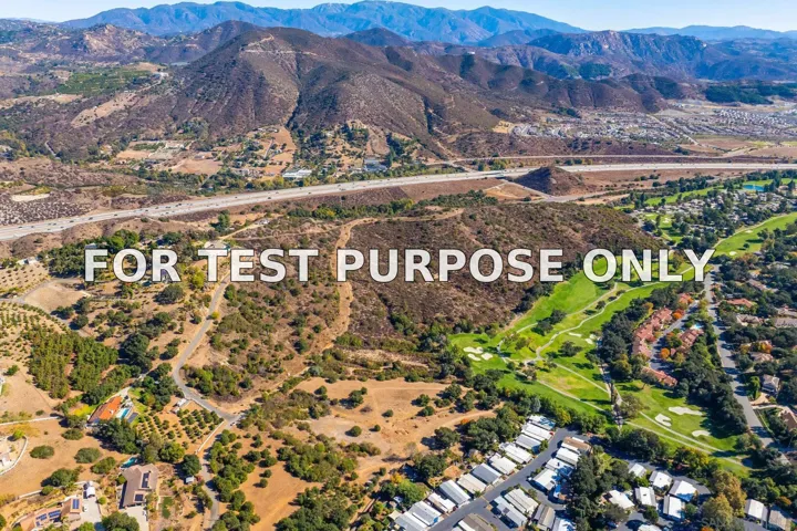 Demo/Test Data 0 Vista Valle Camino Unit #0, Fallbrook, Ca 92028