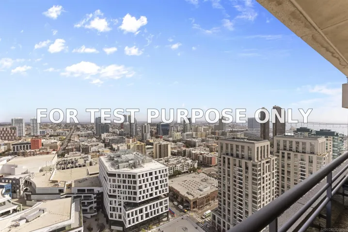 Demo/Test Data 700 Front St Unit 2307, San Diego, Ca 92101