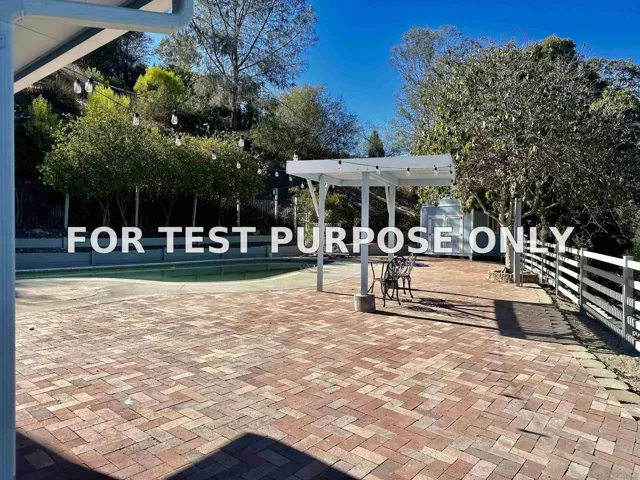 Demo/Test Data 11774 Rocoso Rd, Lakeside, Ca 92040
