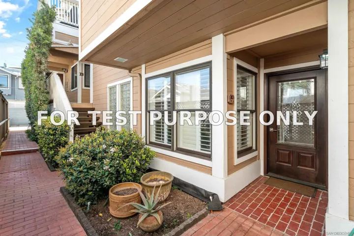 Demo/Test Data 719 F Avenue Unit C, Coronado, Ca 92118