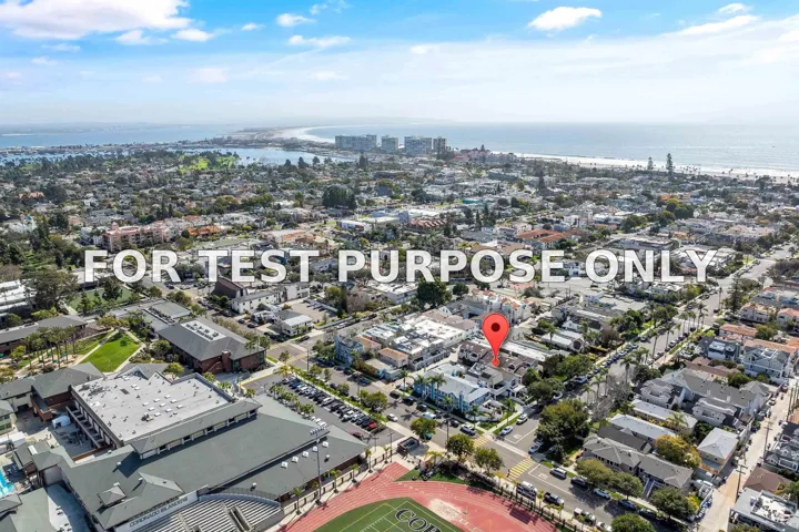Demo/Test Data 719 F Avenue Unit C, Coronado, Ca 92118