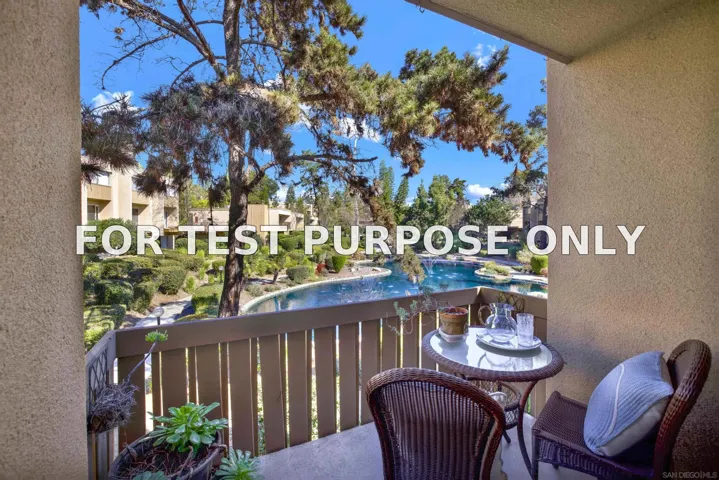 Demo/Test Data 5700 Baltimore Dr Unit 165, La Mesa, Ca 91942