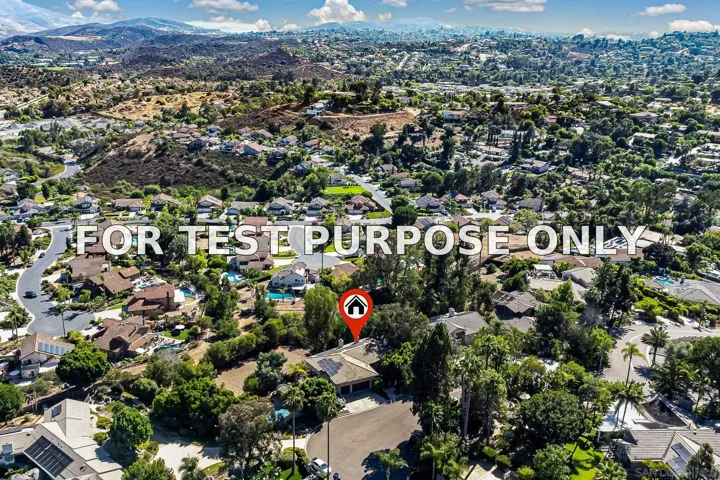 Demo/Test Data 1574 Shadow Knolls Dr, El Cajon, Ca 92020