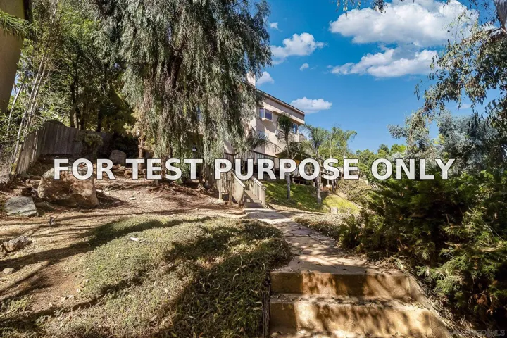 Demo/Test Data 1574 Shadow Knolls Dr, El Cajon, Ca 92020