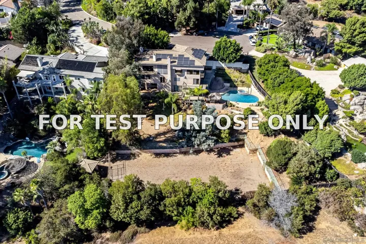 Demo/Test Data 1574 Shadow Knolls Dr, El Cajon, Ca 92020