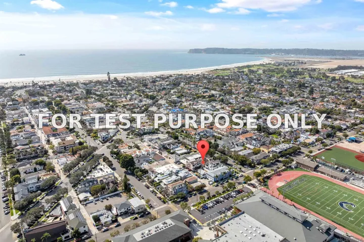 Demo/Test Data 719 F Avenue Unit C, Coronado, Ca 92118
