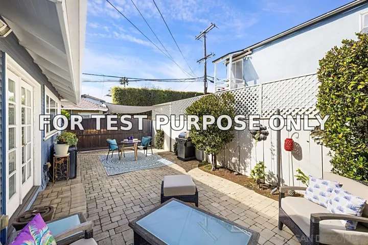 Demo/Test Data 1624 Robinson Ave, San Diego, Ca 92101