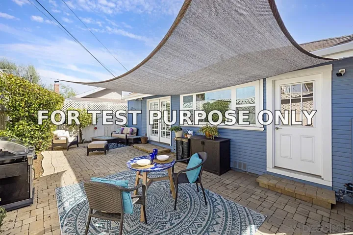 Demo/Test Data 1624 Robinson Ave, San Diego, Ca 92101