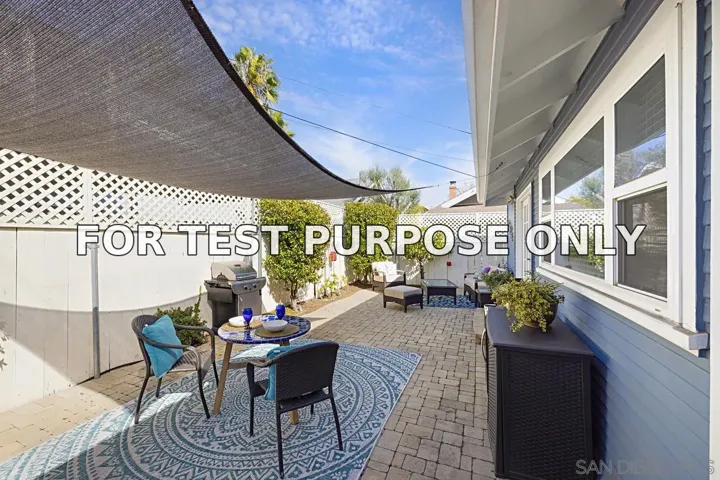 Demo/Test Data 1624 Robinson Ave, San Diego, Ca 92101