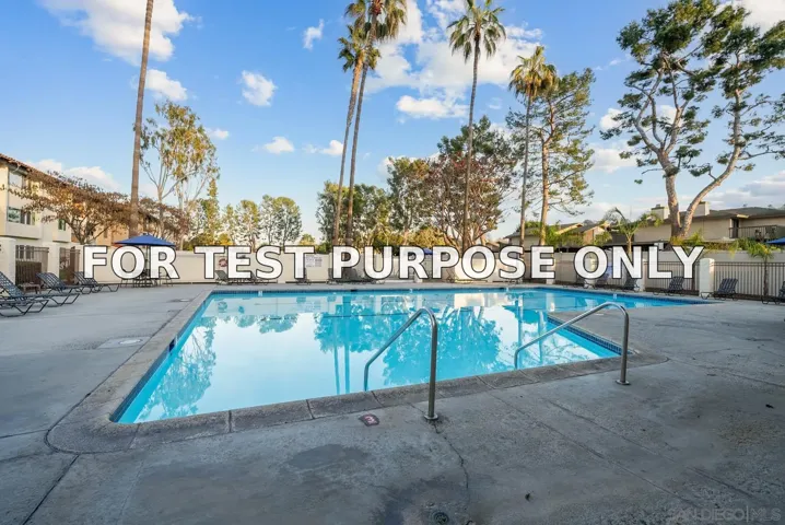 Demo/Test Data 10737 San Diego Mission Rd Unit 314, San Diego, Ca 92108