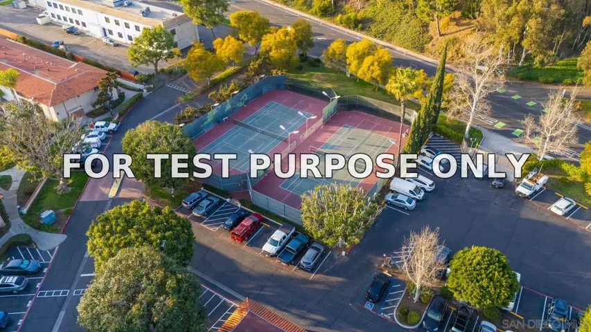 Demo/Test Data 10737 San Diego Mission Rd Unit 314, San Diego, Ca 92108