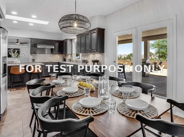 Demo/Test Data 9255 Del Monte Avenue, Yucca Valley, Ca 92284