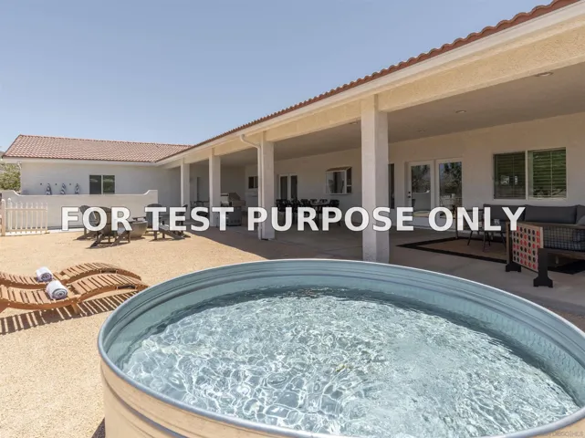 Demo/Test Data 9255 Del Monte Avenue, Yucca Valley, Ca 92284