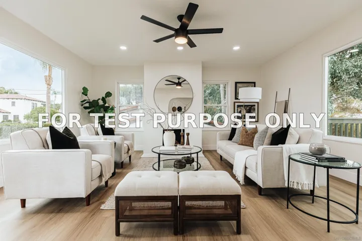 Demo/Test Data 4033 S Hempstead Cir, San Diego, Ca 92116