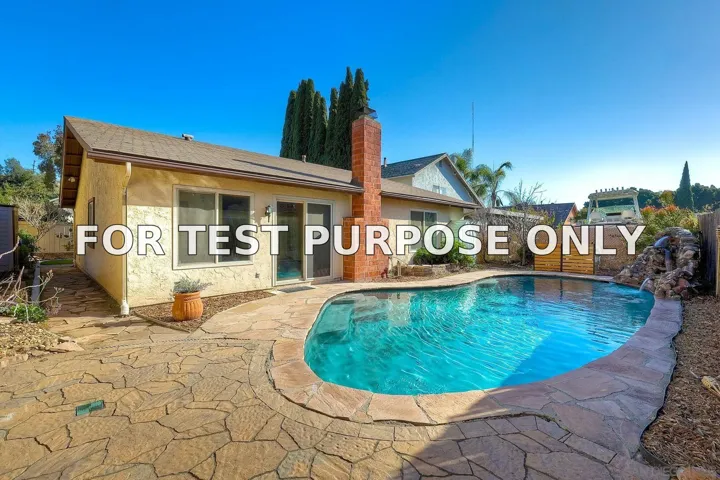 Demo/Test Data 2778 Kandace Way, San Diego, Ca 92105