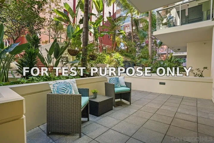 Demo/Test Data 1431 Pacific Hwy Unit 110, San Diego, Ca 92101