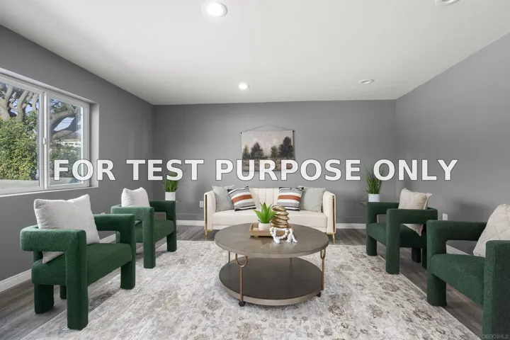 Demo/Test Data 1221 Braddock St, San Diego, Ca 92114