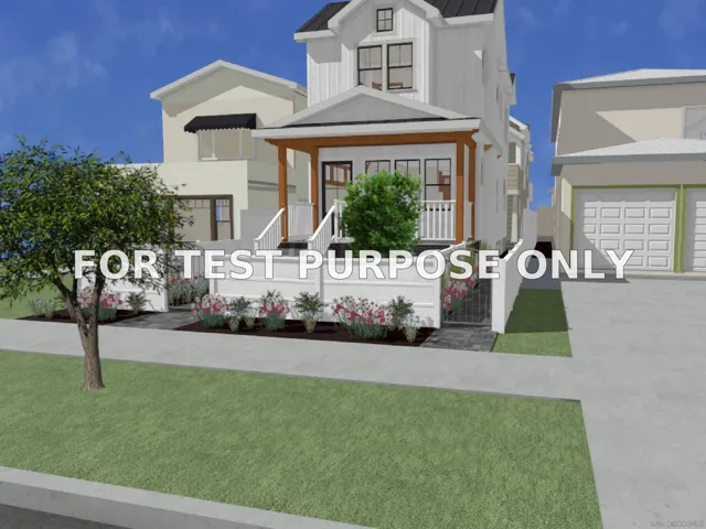 Demo/Test Data 465-469 E Avenue, Coronado, Ca 92118
