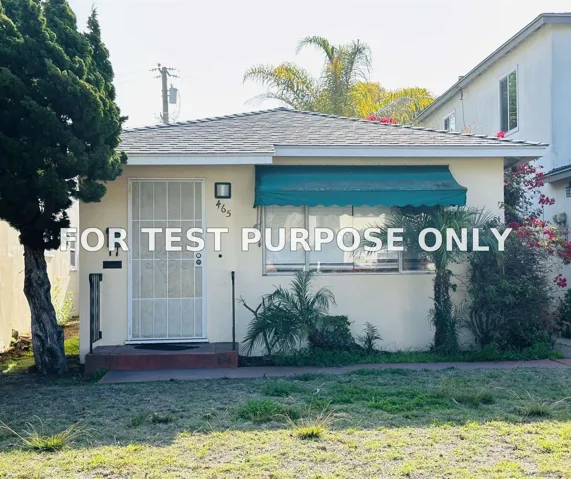 Demo/Test Data 465-469 E Avenue, Coronado, Ca 92118