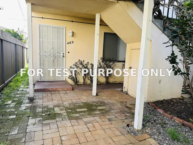 Demo/Test Data 465-469 E Avenue, Coronado, Ca 92118