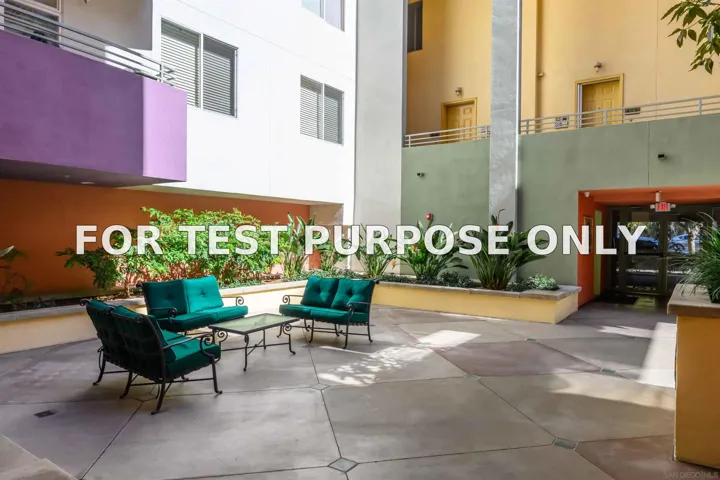 Demo/Test Data 1501 India St Unit 208, San Diego, Ca 92101